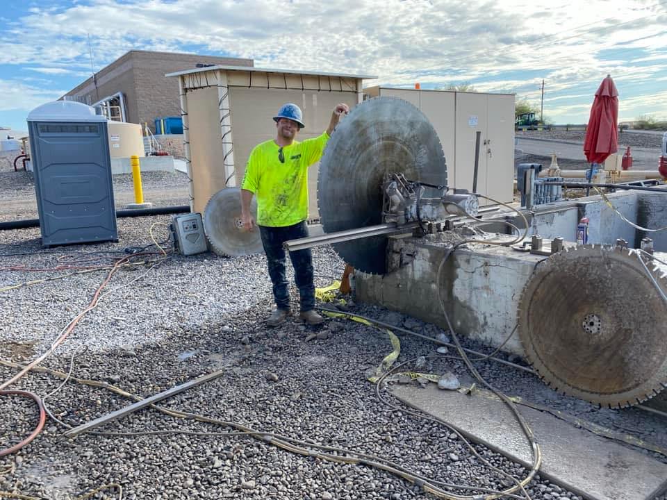 Adam's Concrete Cutting and Coring project